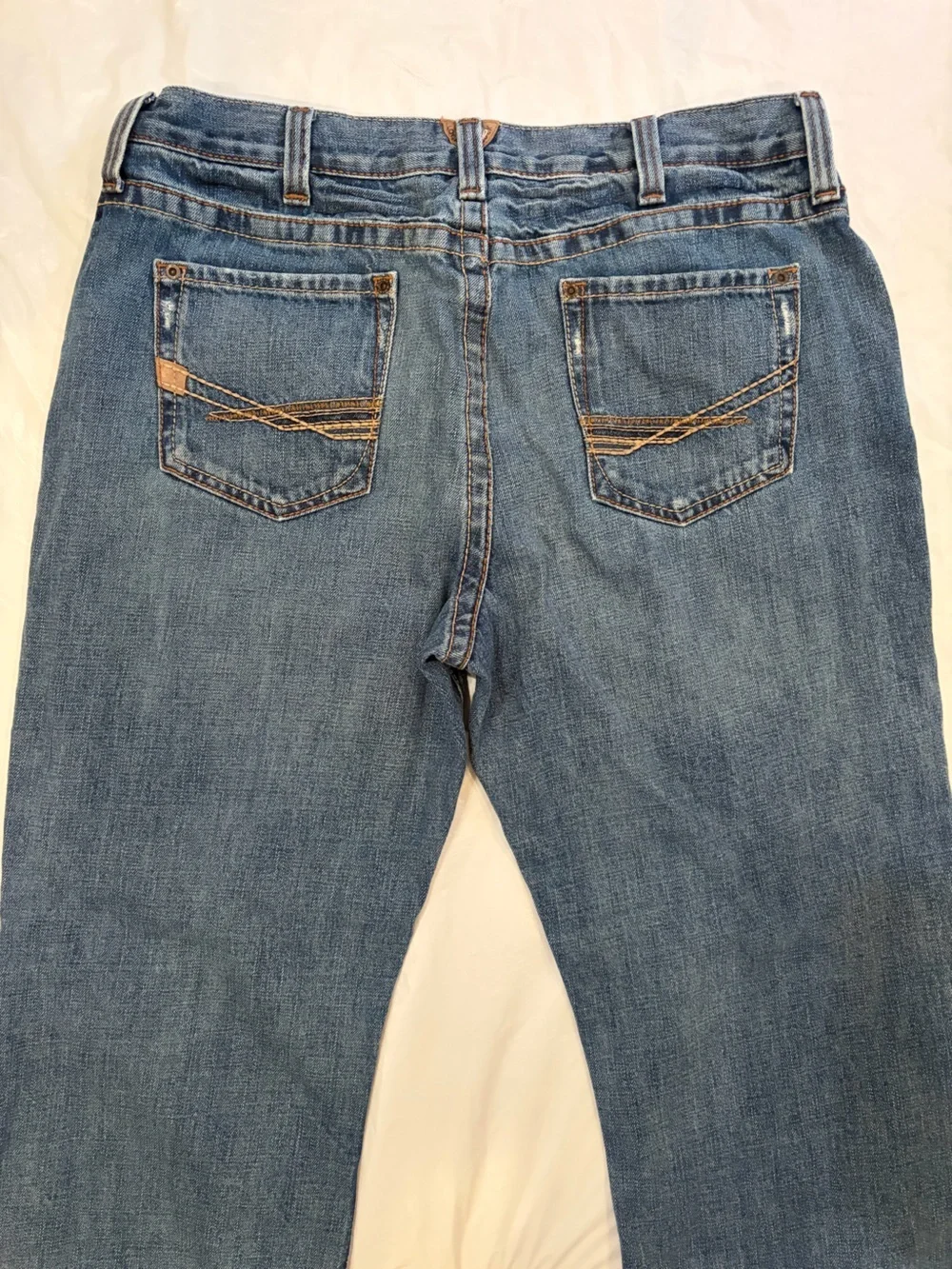 Ariat Denim Jeans Men's 36x30 Blue Med Wash 100% Cotton